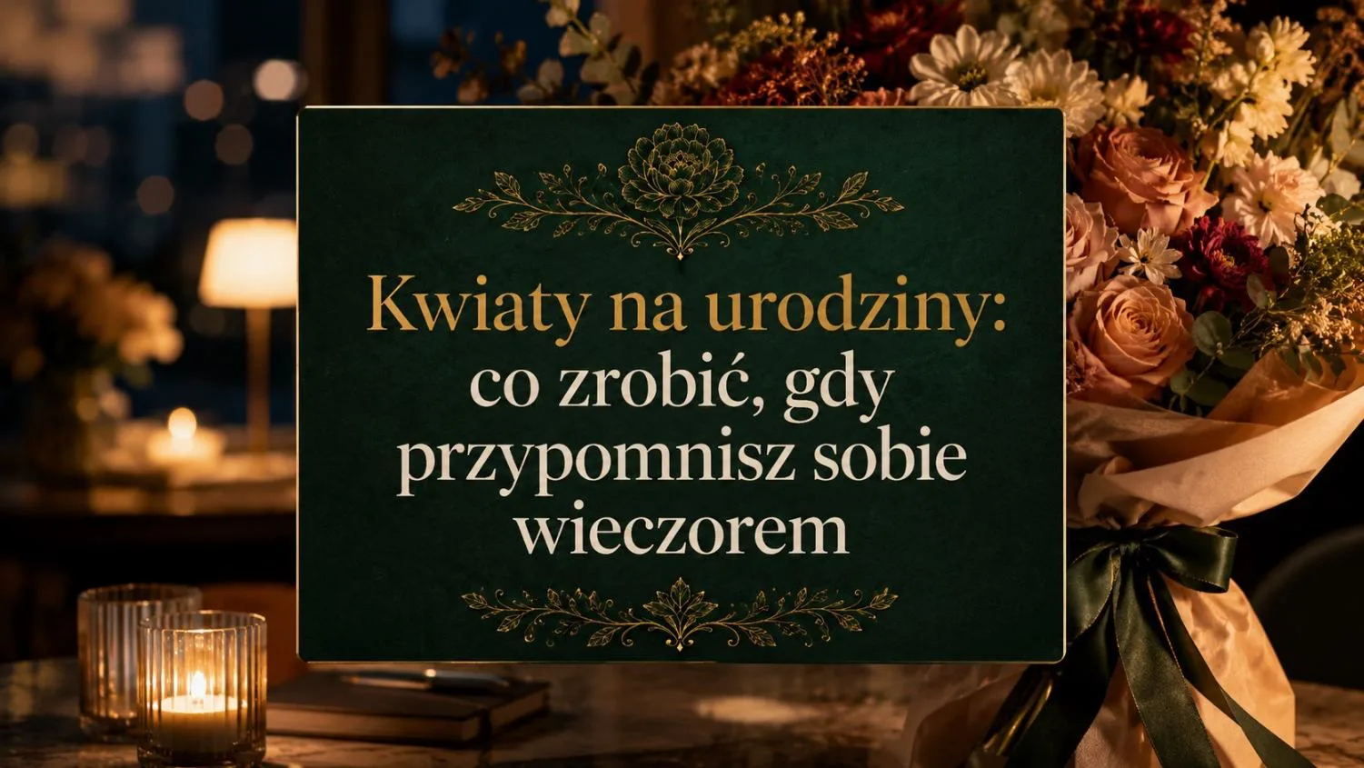 Kwiaty na urodziny: gdzie kupić o dowolnej porze