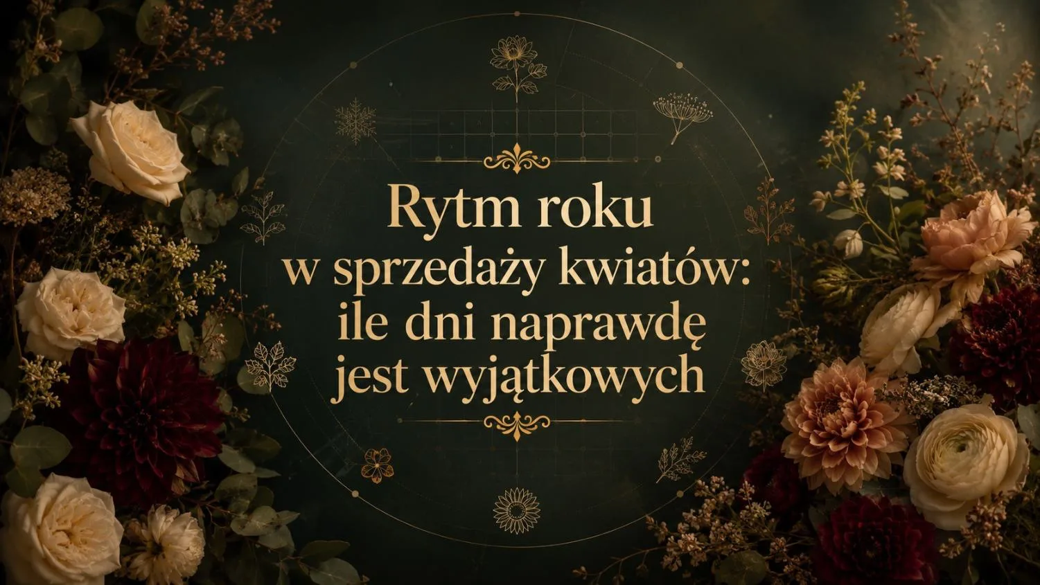 Rytm roku w sprzedaży kwiatów: ile dni jest wyjątkowych