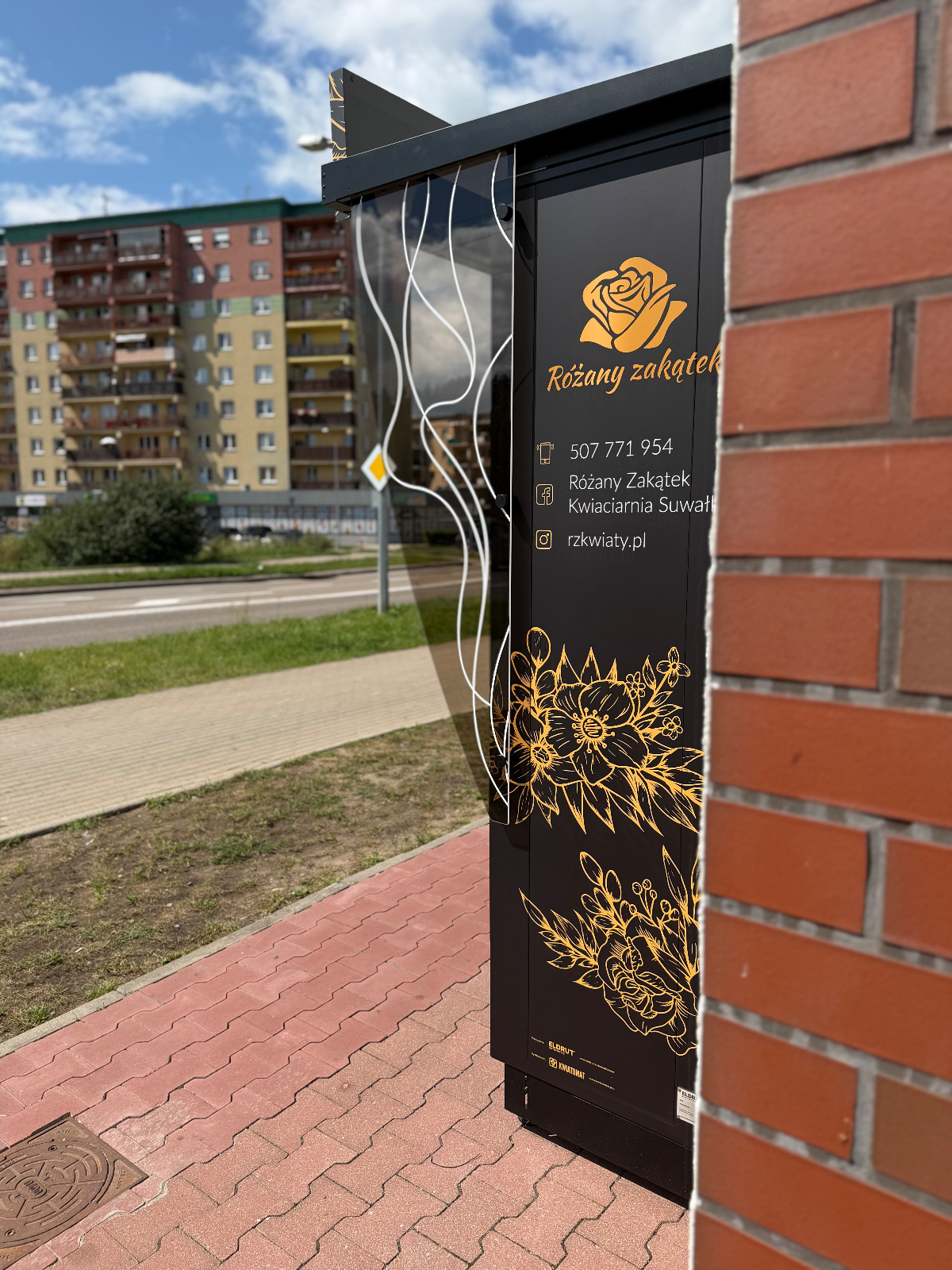 Kwiatomat Różany Zakątek, Ełk, ul. Matki Teresy z Kalkuty 2, zdjęcie 6
